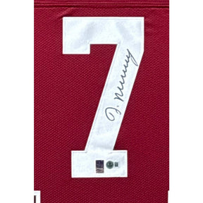 DeMarco Murray Framed Signed Jersey Beckett Autographed Signed Oklahoma