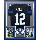 Puka Nacua Framed Signed BYU Jersey Beckett Autographed  Rams Brigham Young