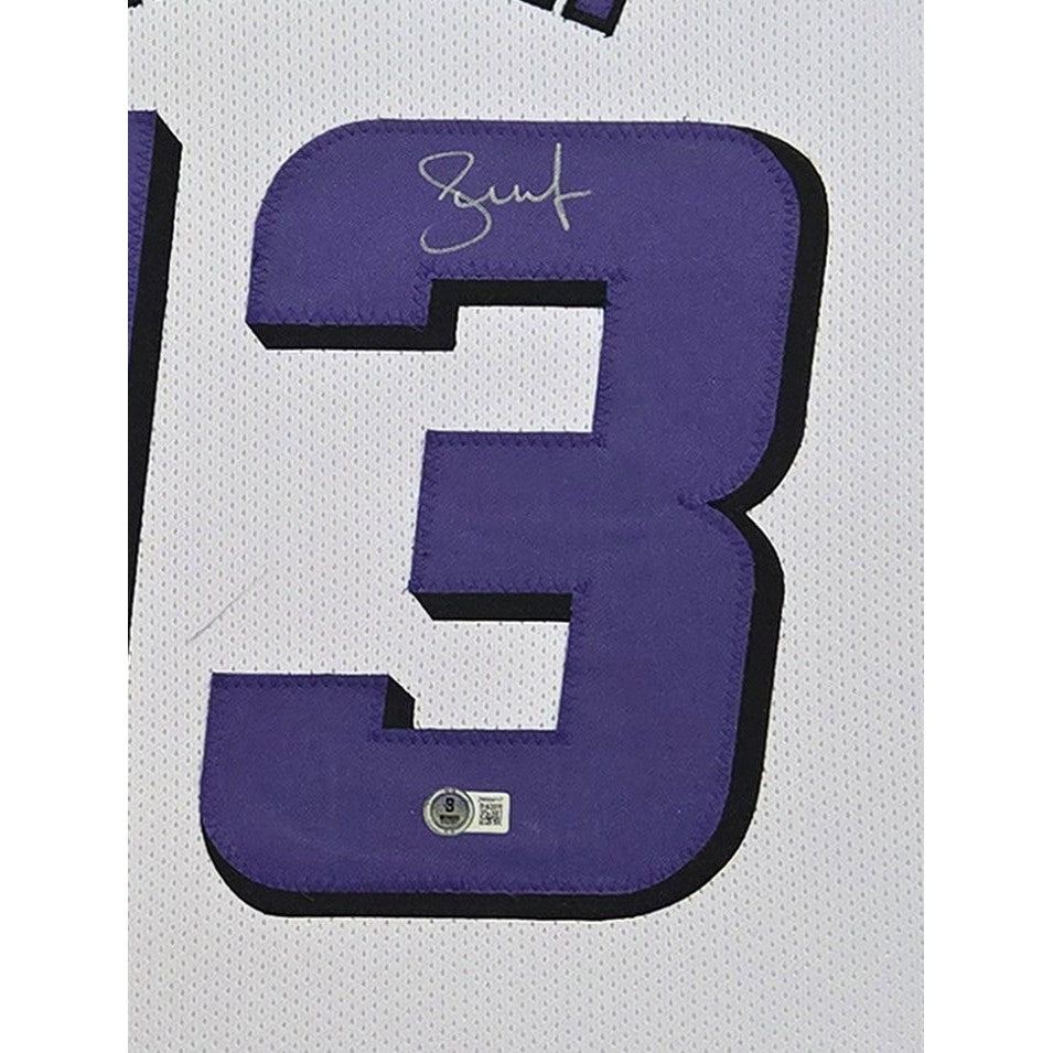 Steve Nash Framed Signed Jersey Phoenix Suns Beckett Autographed