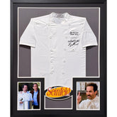 Soup Nazi Larry Thomas Signed Framed JSA Seinfeld Autographed Chef's Jacket