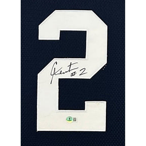 Cam Newton Framed Jersey Beckett COA Autographed Signed Auburn