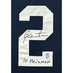 Cam Newton Framed Jersey GTSM COA Autographed Signed Auburn 4P
