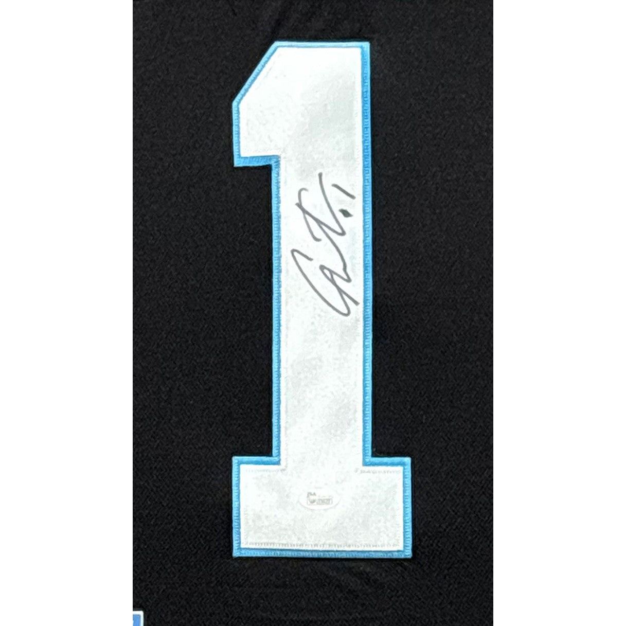 Cam Newton Framed Jersey JSA Autographed Signed Carolina Panthers PC