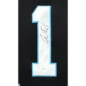 Cam Newton Framed Jersey JSA Autographed Signed Carolina Panthers PC