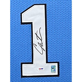 Cam Newton Framed Jersey PSA/DNA Autographed Signed Carolina Panthers