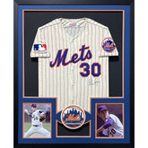 Nolan Ryan Framed Signed Jersey JSA New York Mets Autographed