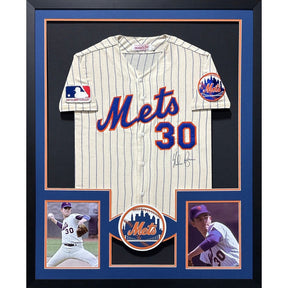Nolan Ryan Framed Signed Jersey JSA New York Mets Autographed