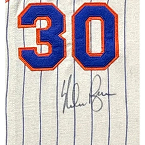 Nolan Ryan Framed Signed Jersey JSA New York Mets Autographed