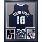Villanova 2016 Team Signed Framed Jersey JSA Autographed National Champions 2P