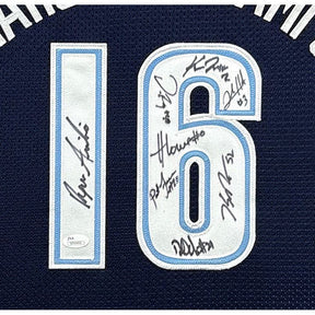Villanova 2016 Team Signed Framed Jersey JSA Autographed National Champions 2P