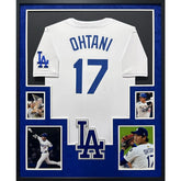 Shohei Ohtani UNSIGNED Framed Jersey Los Angeles Dodgers L.A.