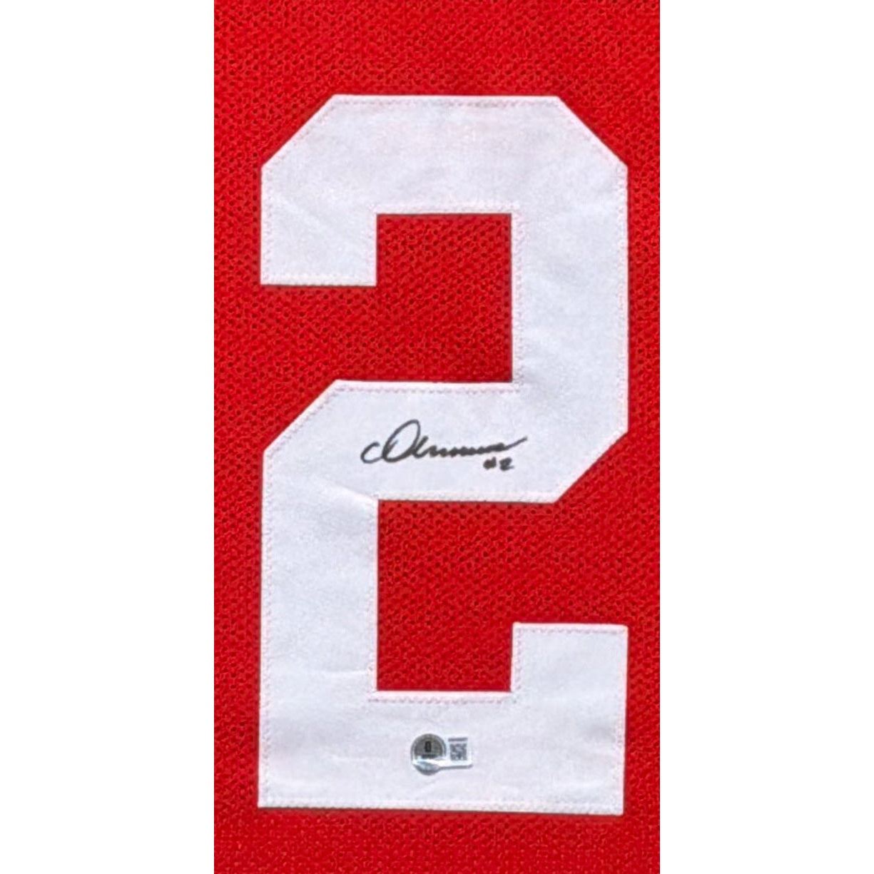 Chris Olave Framed Signed Jersey JSA Autographed Ohio State Buckeyes OSU GIFT