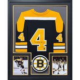 Bobby Orr Signed Framed Jersey Autographed Boston Bruins Great North COA IH