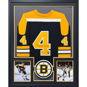 Bobby Orr Signed Framed Jersey Autographed Boston Bruins Great North COA IH