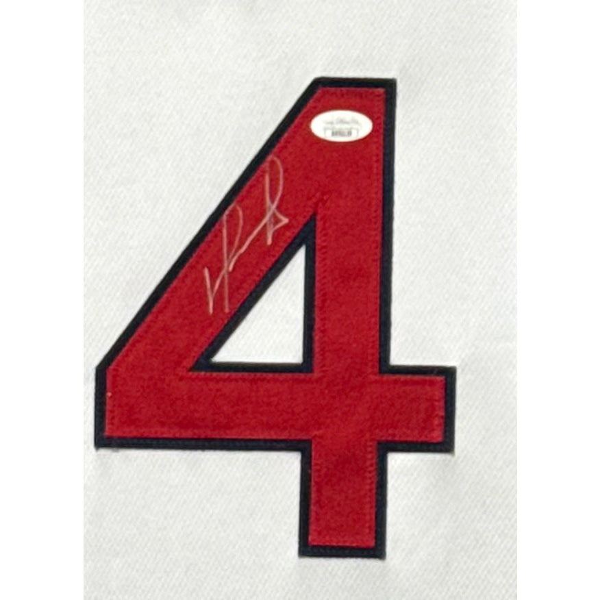 David Ortiz Big Papi Framed Signed Boston Red Sox Jersey JSA Autographed