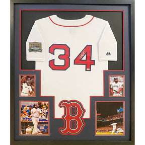 David Ortiz Big Papi Signed Framed Boston Red Sox Jersey Autographed MLB COA
