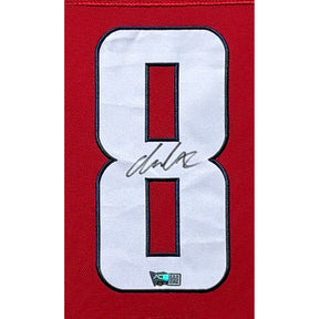 Alexander Ovechkin Framed Signed White Jersey Fanatics Autographed Capitals 2P