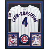 Pete Crow-Armstrong Framed Jersey Beckett Autographed Signed Chicago Cubs IH