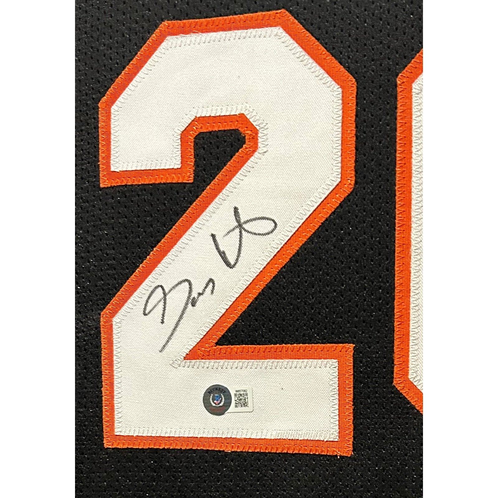 Gary Payton Framed Jersey Beckett Autographed Signed OSU Oregon State