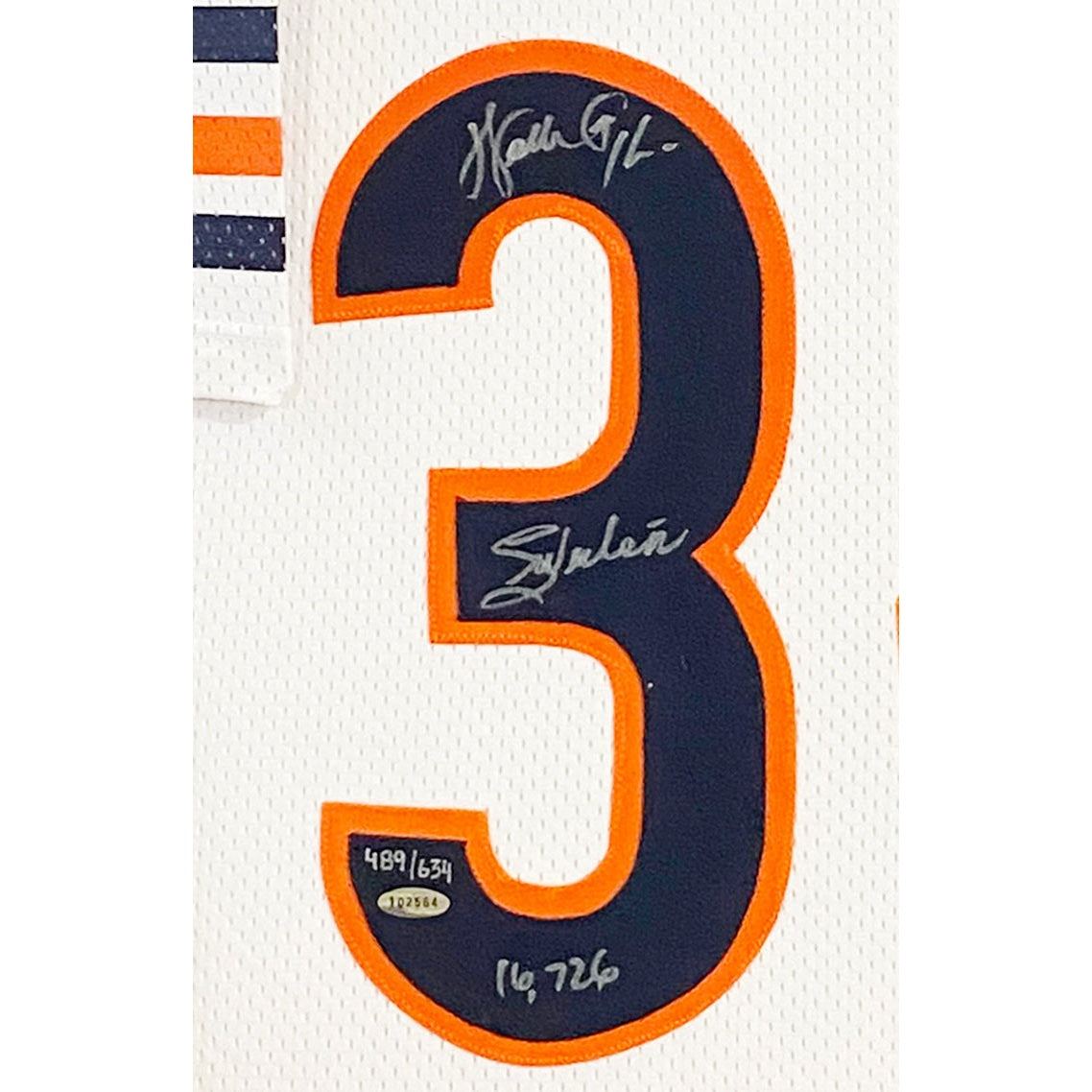 Walter Payton Framed Signed Jersey Chicago Bears Autographed Steiner COA