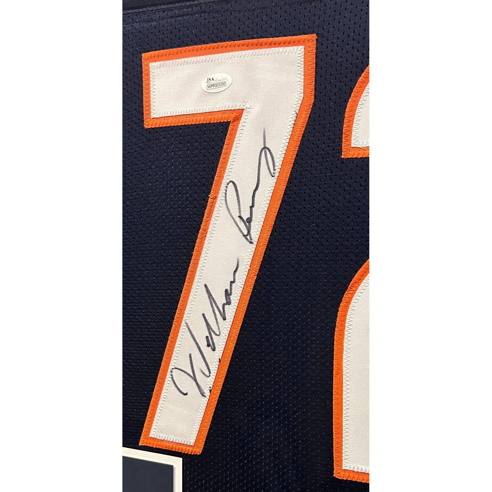 William "Fridge" Perry Framed Signed Jersey JSA Autographed Chicago Bears