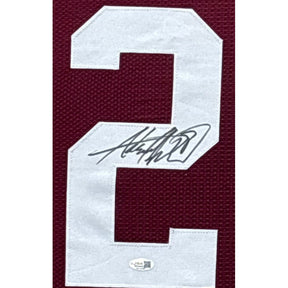 Adrian Peterson Framed Signed Jersey JSA Autographed Oklahoma PC