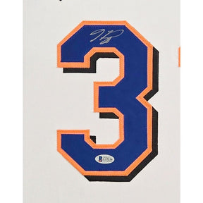 Mike Piazza Framed Signed Jersey Beckett Autographed New York Mets4P