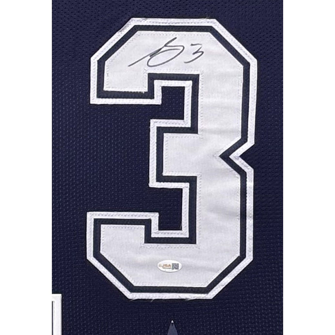 George Pickens Signed Framed Jersey JSA Autographed Dallas Cowboys
