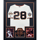 Buster Posey Framed Signed Jersey Autographed LOJO COA San Francisco Giants