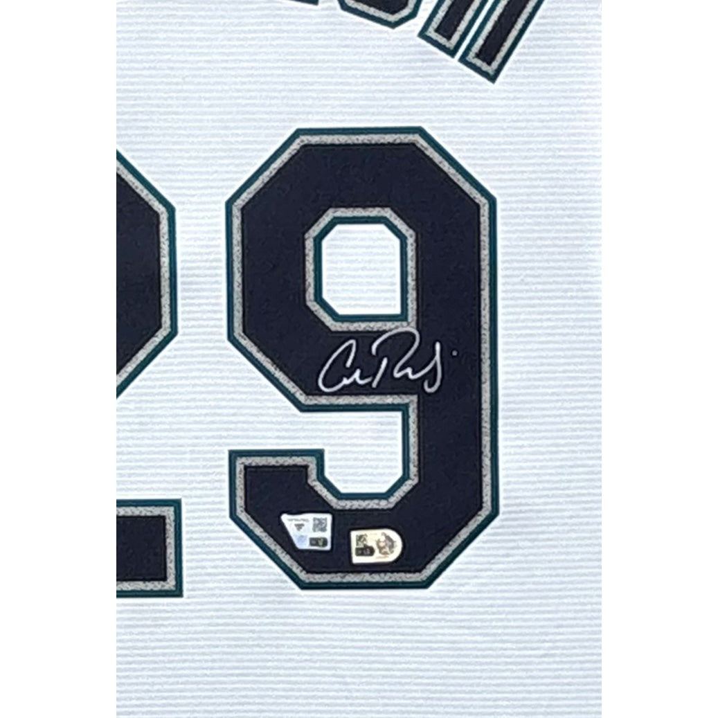 Cal Raleigh Framed Jersey Fanatics COA Autographed Signed Seattle Mariners