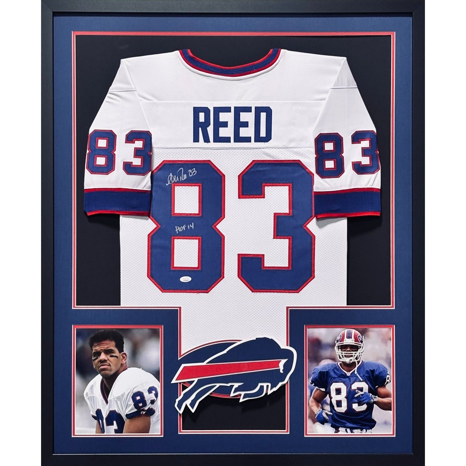 Andre Reed Framed Signed Jersey JSA Autographed Buffalo Bills
