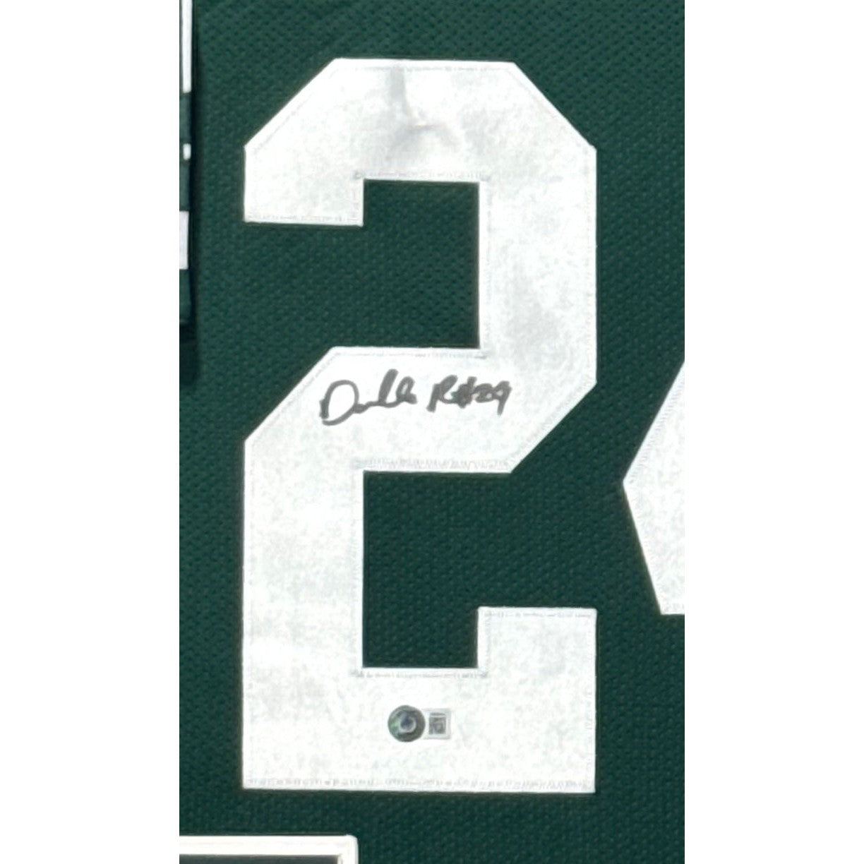 Darrelle Revis Framed Signed New York Jets Jersey Beckett Autographed 2P