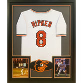Cal Ripken Jr. Framed Signed Jersey JSA Autographed Baltimore Orioles COA