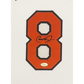 Cal Ripken Jr. Framed Signed Jersey JSA Autographed Baltimore Orioles COA