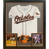 Cal Ripken Jr. Framed Signed Jersey Autographed JSA Baltimore Orioles