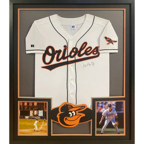 Cal Ripken Jr. Framed Signed Jersey Autographed JSA Baltimore Orioles