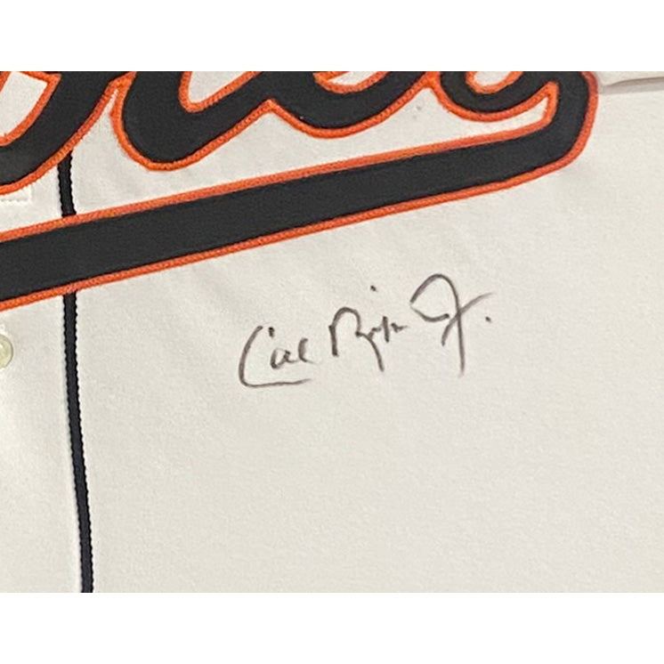 Cal Ripken Jr. Framed Signed Jersey Autographed JSA Baltimore Orioles