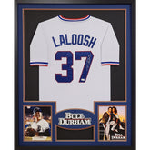 Bull Durham Tim Robbins Signed Framed Movie Jersey JSA Autographed