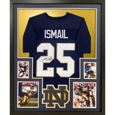 Rocket Ismail Signed Framed Jersey JSA Autographed Notre Dame