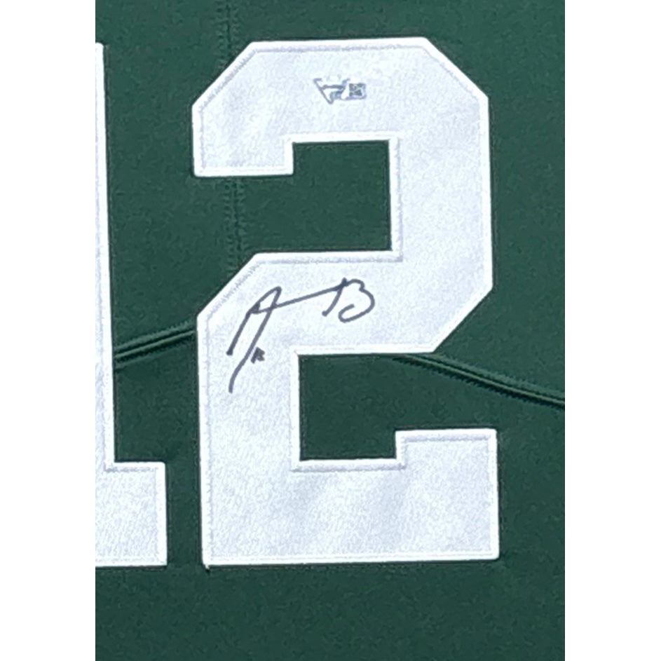 Aaron Rodgers Framed Signed Jersey Autographed Green Bay Packers Fanatics BGF1