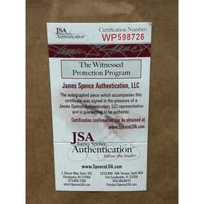 Johnny Rodgers Signed Framed Stat Jersey JSA Autographed Nebraska Heisman