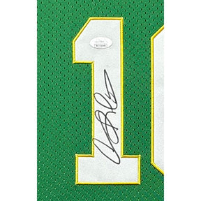 Dennis Rodman Signed Framed College Jersey JSA Autographed SE Oklahoma