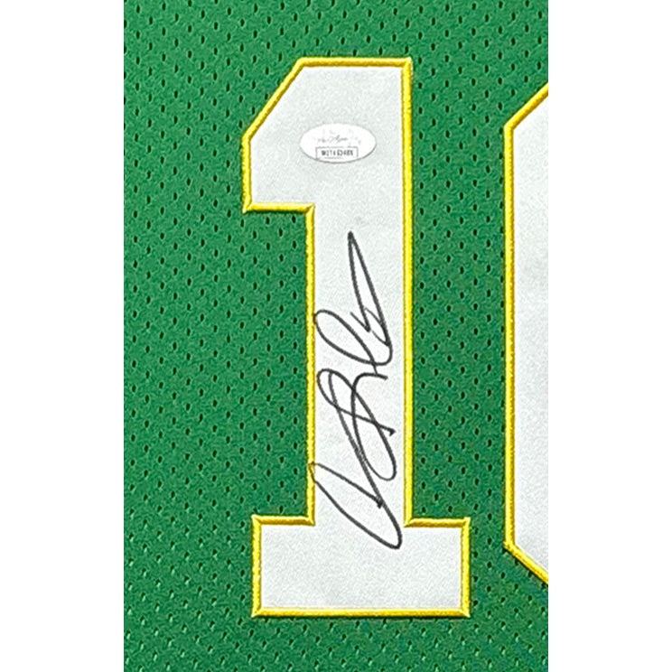 Dennis Rodman Signed Framed College Jersey JSA Autographed SE Oklahoma
