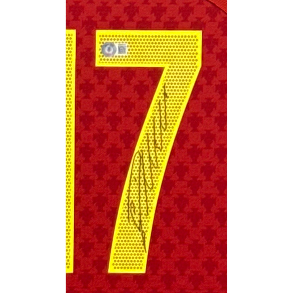 Cristiano Ronaldo Framed Signed Jersey Beckett Autograph Portugal 4PP