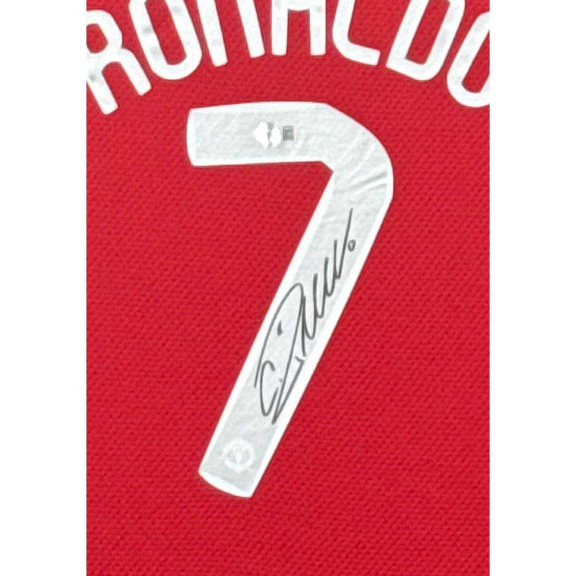 Cristiano Ronaldo Framed Signed Jersey Beckett Autographed Manchester United IH4