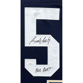 Rudy Ruettiger Framed Signed Movie Jersey JSA Autographed Notre Dame ND