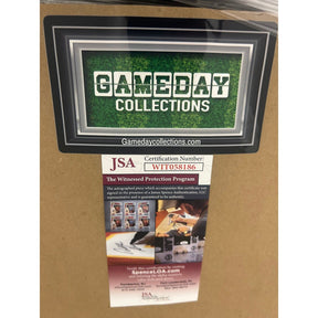 Rudy Ruettiger Framed Signed Movie Jersey JSA Autographed Notre Dame ND
