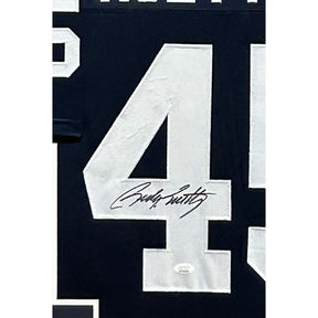 Rudy Ruettiger Framed Signed Movie Stat Jersey JSA Autographed Notre Dame
