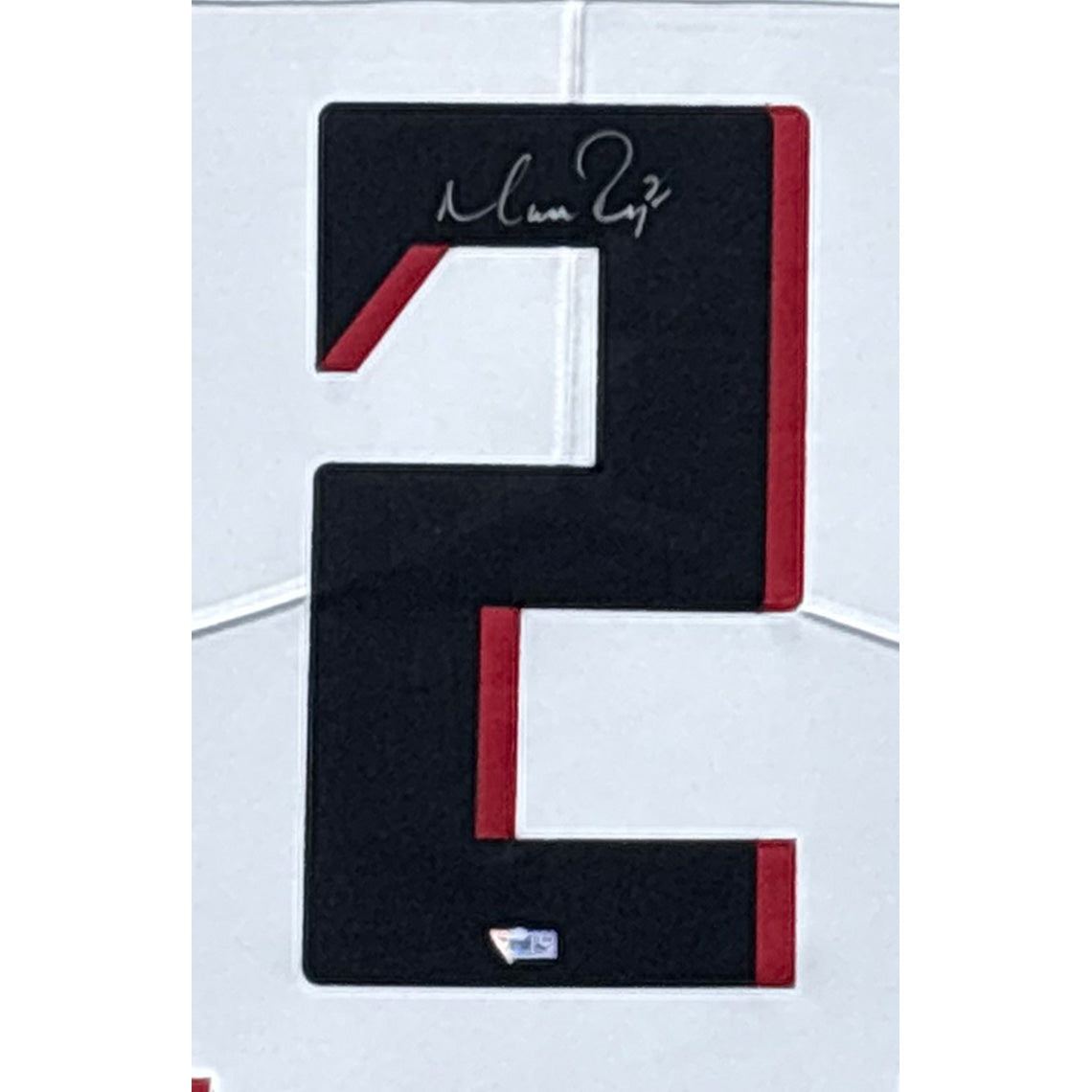 Matt Ryan Signed Framed White Jersey Fanatics Autographed Atlanta Falcons