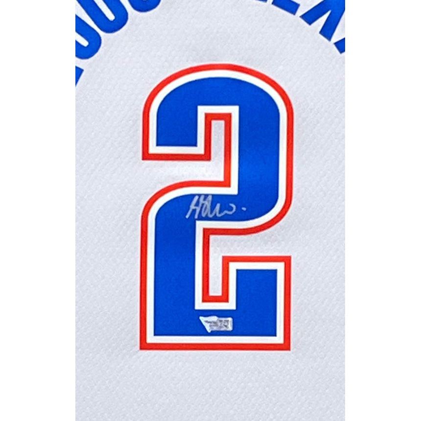 SGA Shai Gilgeous-Alexander Framed Thunder Jersey Autographed Signed Fanatics
